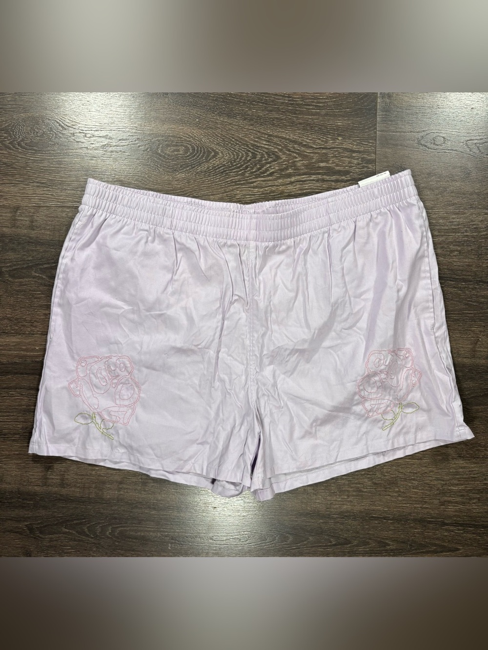 Nike Air Jordan Embroidered Rose Gym Shorts size XXL 100% Cotton NWT